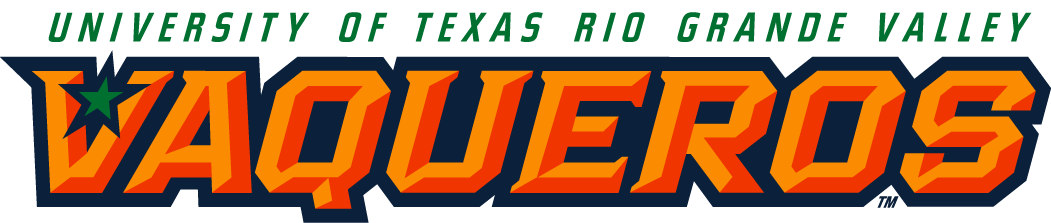 UTRGV Vaqueros 2015-Pres Wordmark Logo 07 iron on paper